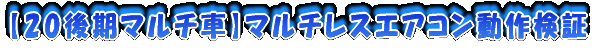�y20����}���`�ԁz�}���`���X�G�A�R�����쌟��